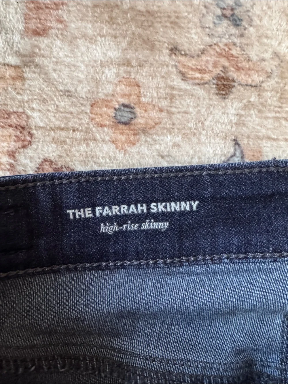 AG Adriano Goldschmied High-Rise Dark Blue Jeans- Size 27